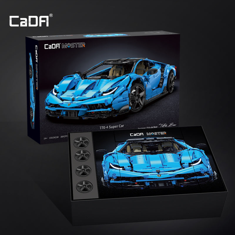 Brick CaDA Master 1: 8 Supercar 770-4 C61041W CaDA Doublee_CaDA