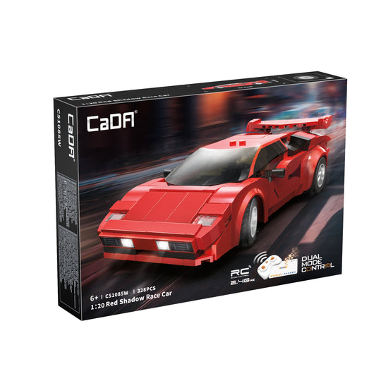Brick CaDA Red Shadow Race Car C51085W Doublee_CaDA Doublee_CaDA