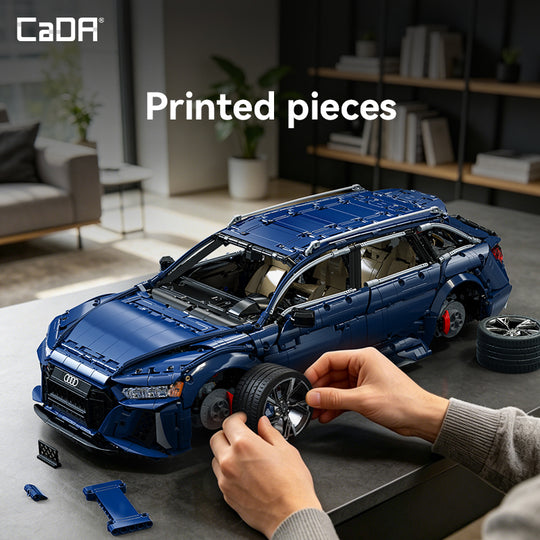 CaDA Master Audi RS6 Avant 1:8 Scale Building Blocks C61515W