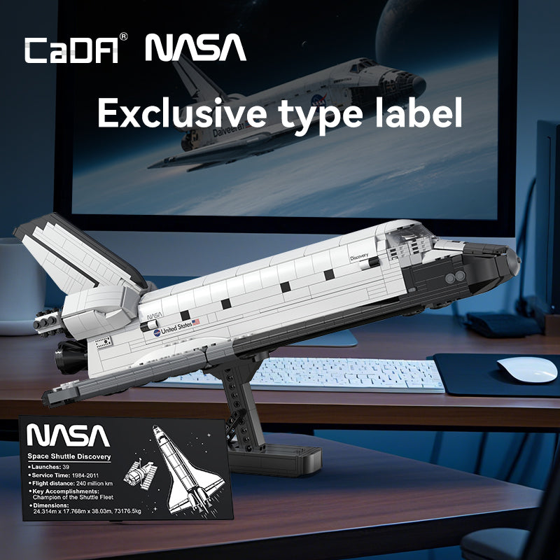Brick Cada 1:80 NASA Space Shuttle Discovery C56052W CaDA Doublee_CaDA