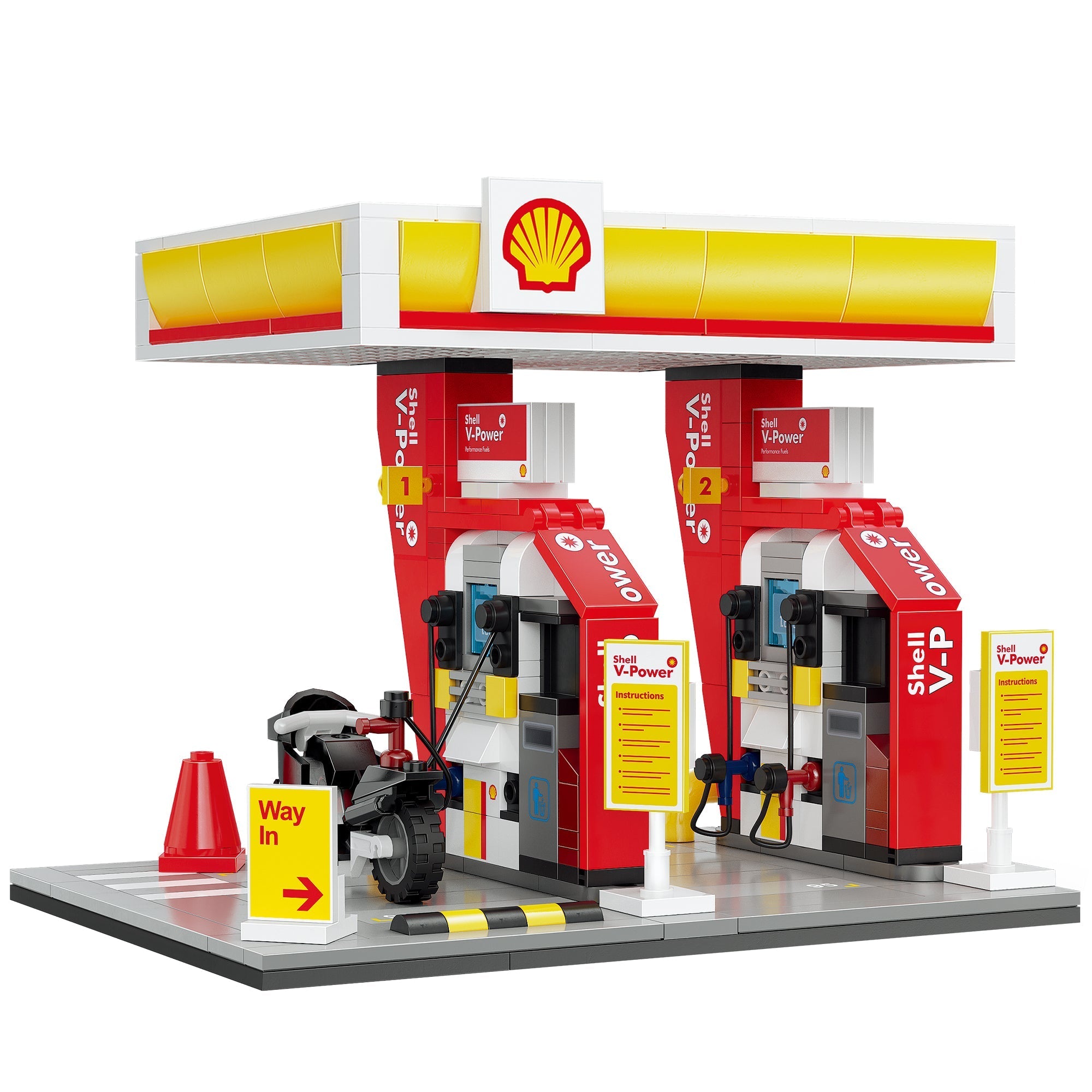 CaDA Shell Retail Station C66028W – Doublee_CaDA