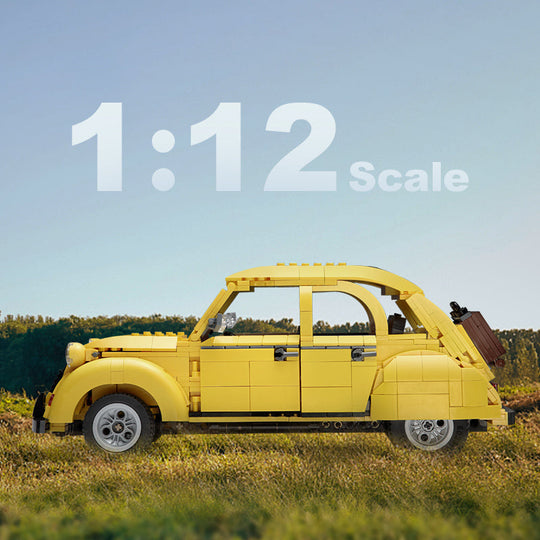 Brick CaDA bricks 1:12 Citroen 2CV | C61026W CaDA Doublee_CaDA