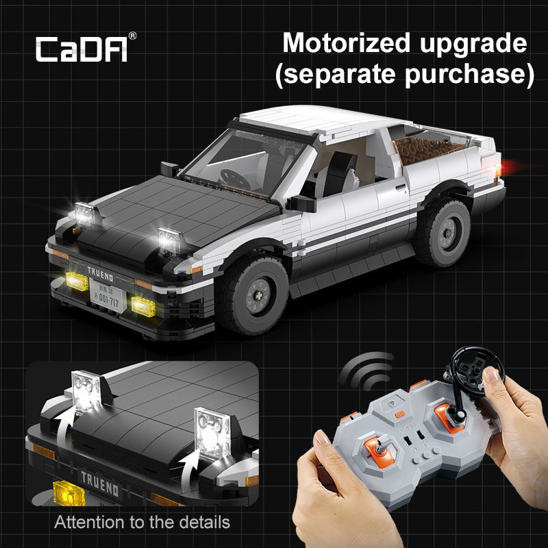 Brick CaDA Initial D 1:12 Toyota Trueno AE86 C61024W CaDA Doublee_CaDA