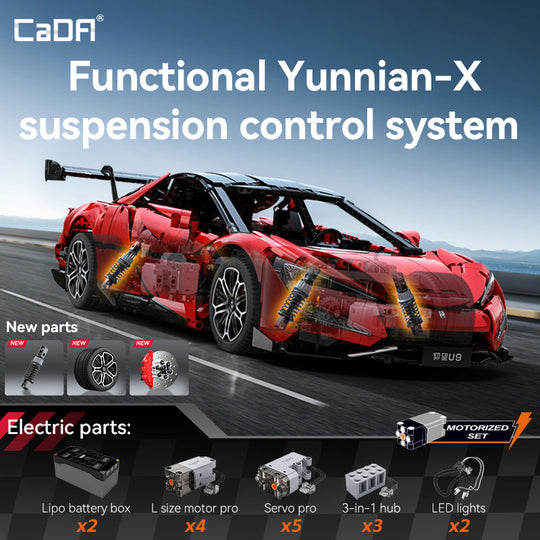 Cada 1:8 YangWang U9 Supercar C64011W Doublee_CaDA Doublee_CaDA