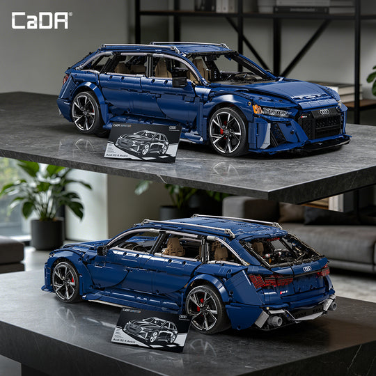 CaDA Master Audi RS6 Avant 1:8 Scale Building Blocks C61515W