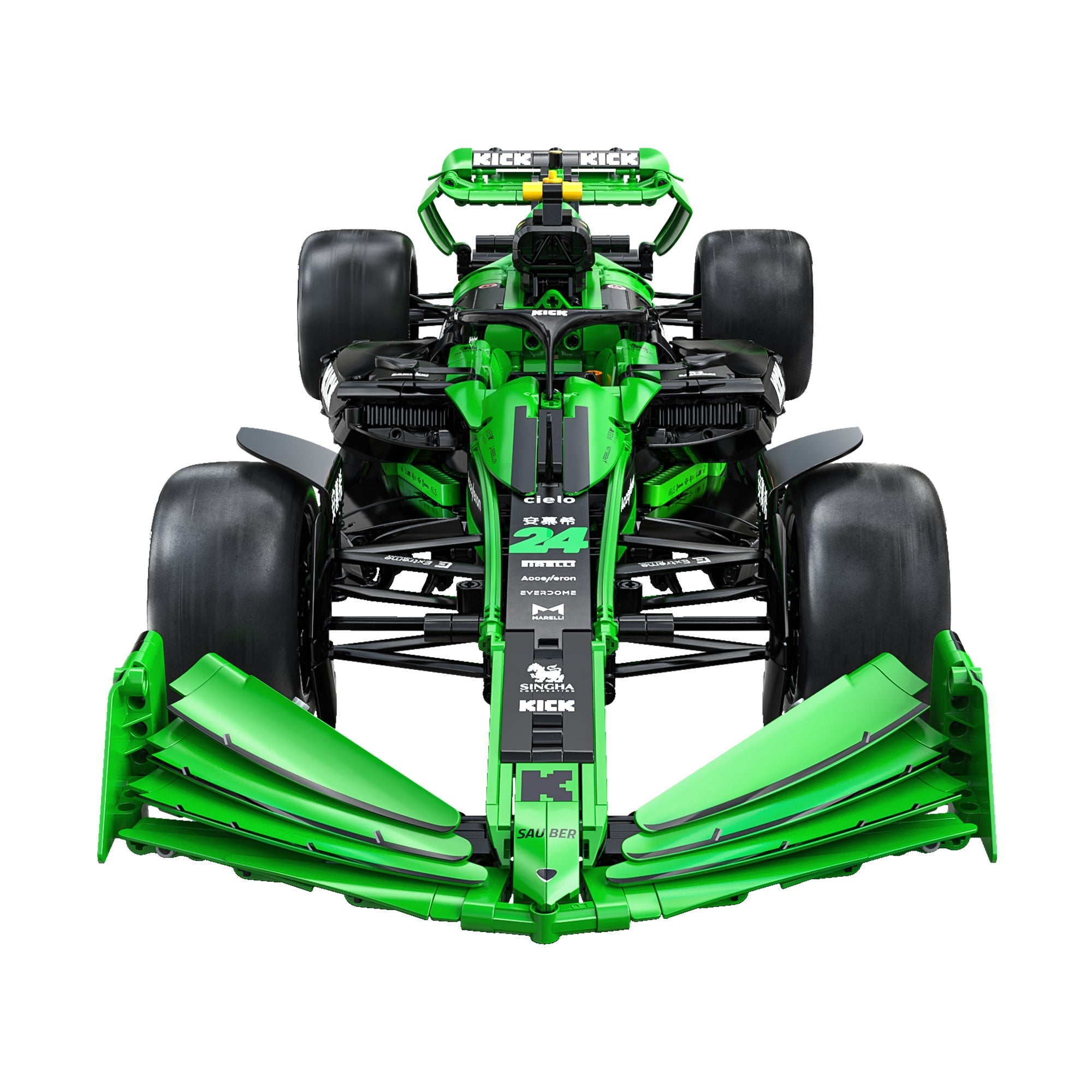 Brick Cada 1:8 KlCK Sauber F1  Team C44  2553PCS C64010W Doublee_CaDA Doublee_CaDA