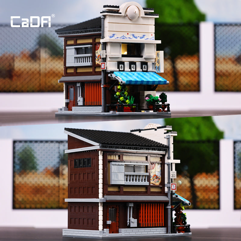 Brick CaDA Japanese Sushi Shop C66018W Doublee_CaDA Doublee_CaDA
