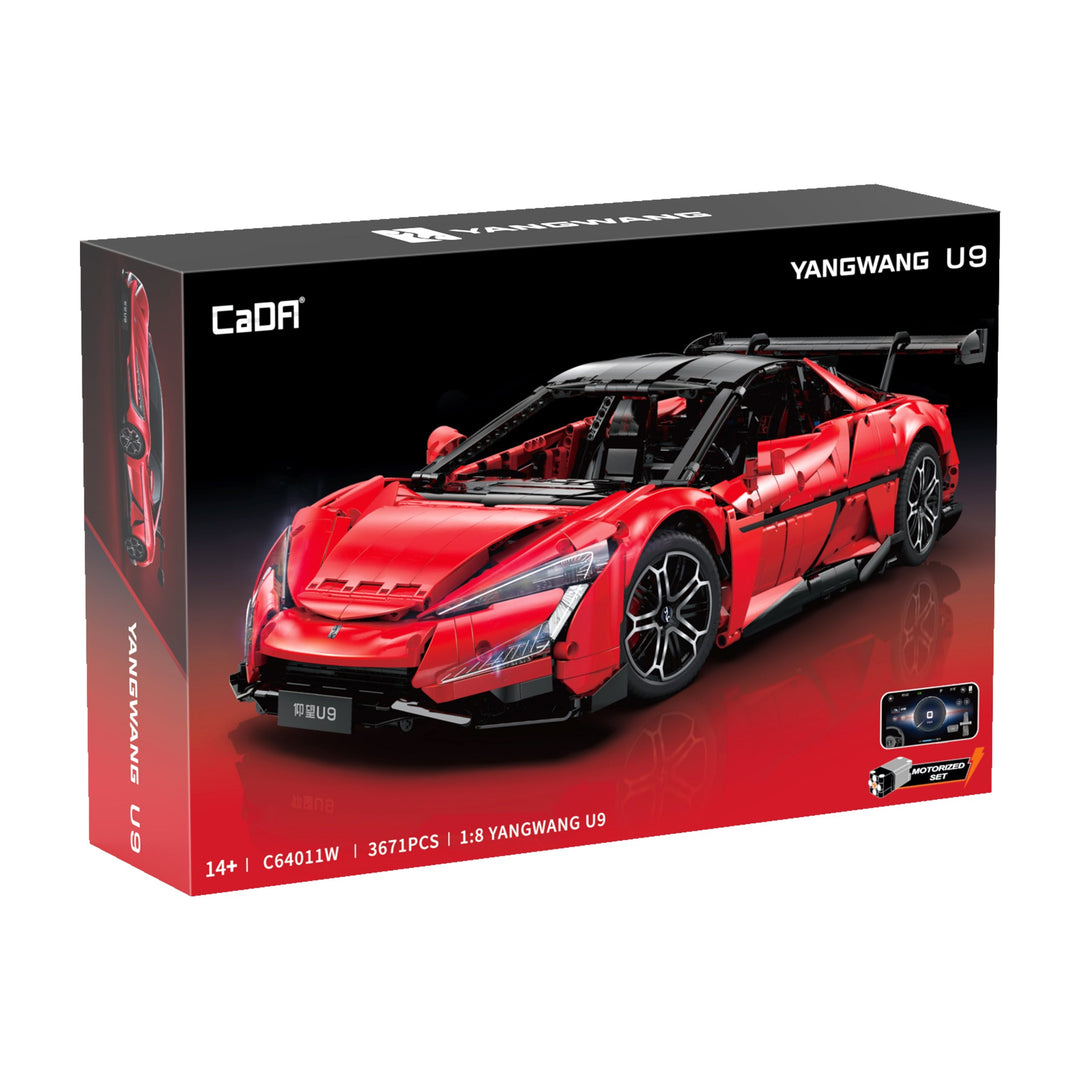 Brick Cada 1:8 YangWang U9 Supercar C64011W Doublee_CaDA Doublee_CaDA