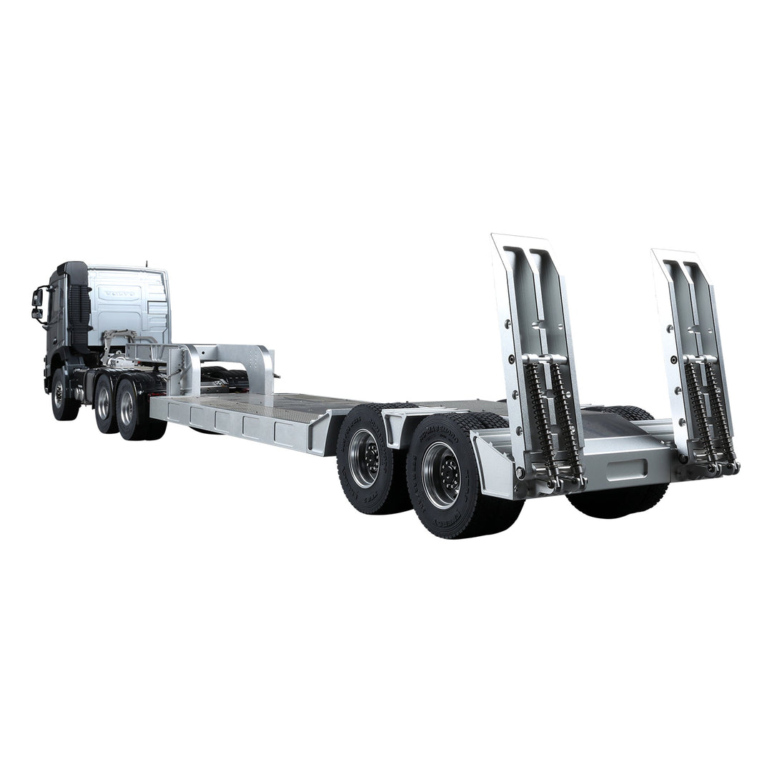 RC Model All metal low flatbed trailer E012 DoubleE Hobby Doublee_CaDA