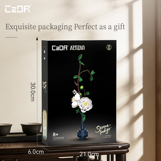 Brick CaDA ARTIZAN EASTERN FLORAL ART C59036W CaDA Doublee_CaDA