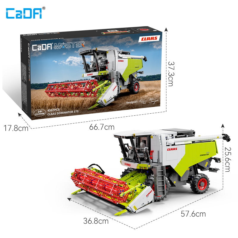 Brick CaDA Master 1:17 CLAAS Dominator 370 C61508W Doublee_CaDA Doublee_CaDA