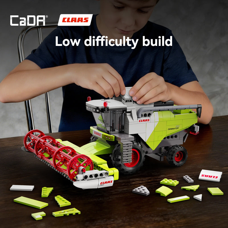 Brick CaDA Bricks Claas Farming Series C65014W C65015W C65016W CaDA Doublee_CaDA