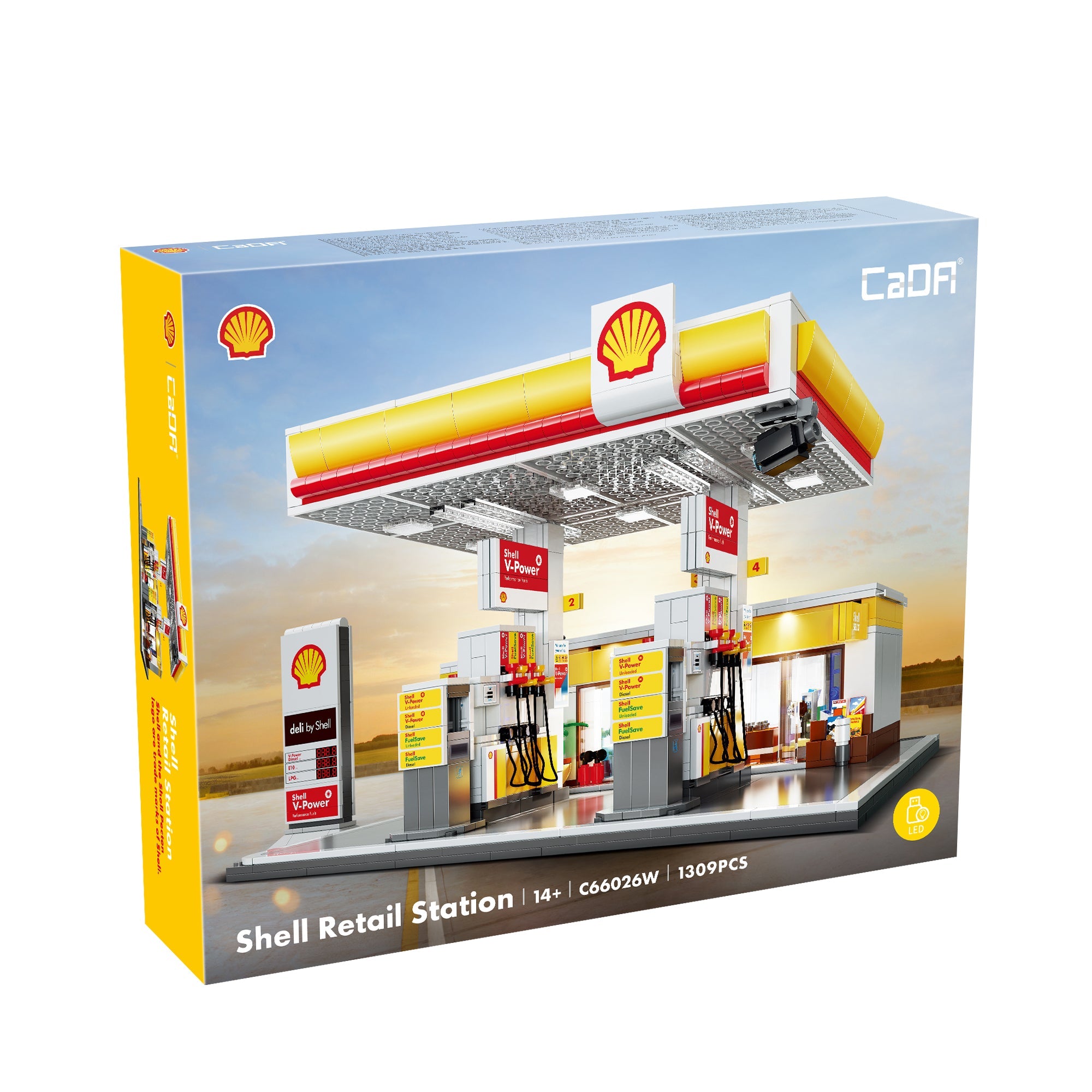 CaDA Shell Retail Station C66026W – Doublee_CaDA