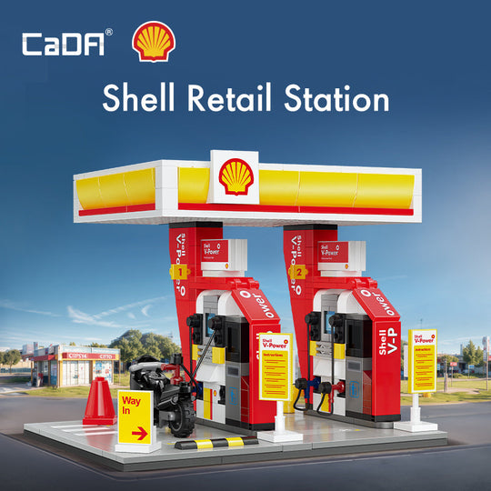Brick CaDA Shell Retail Station C66028W Doublee_CaDA Doublee_CaDA