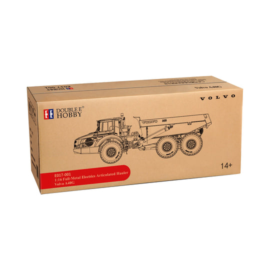 RC Model VOLVO A40G Full-Metal Electric Articulated Hauler E017-003 DoubleE Hobby Doublee_CaDA