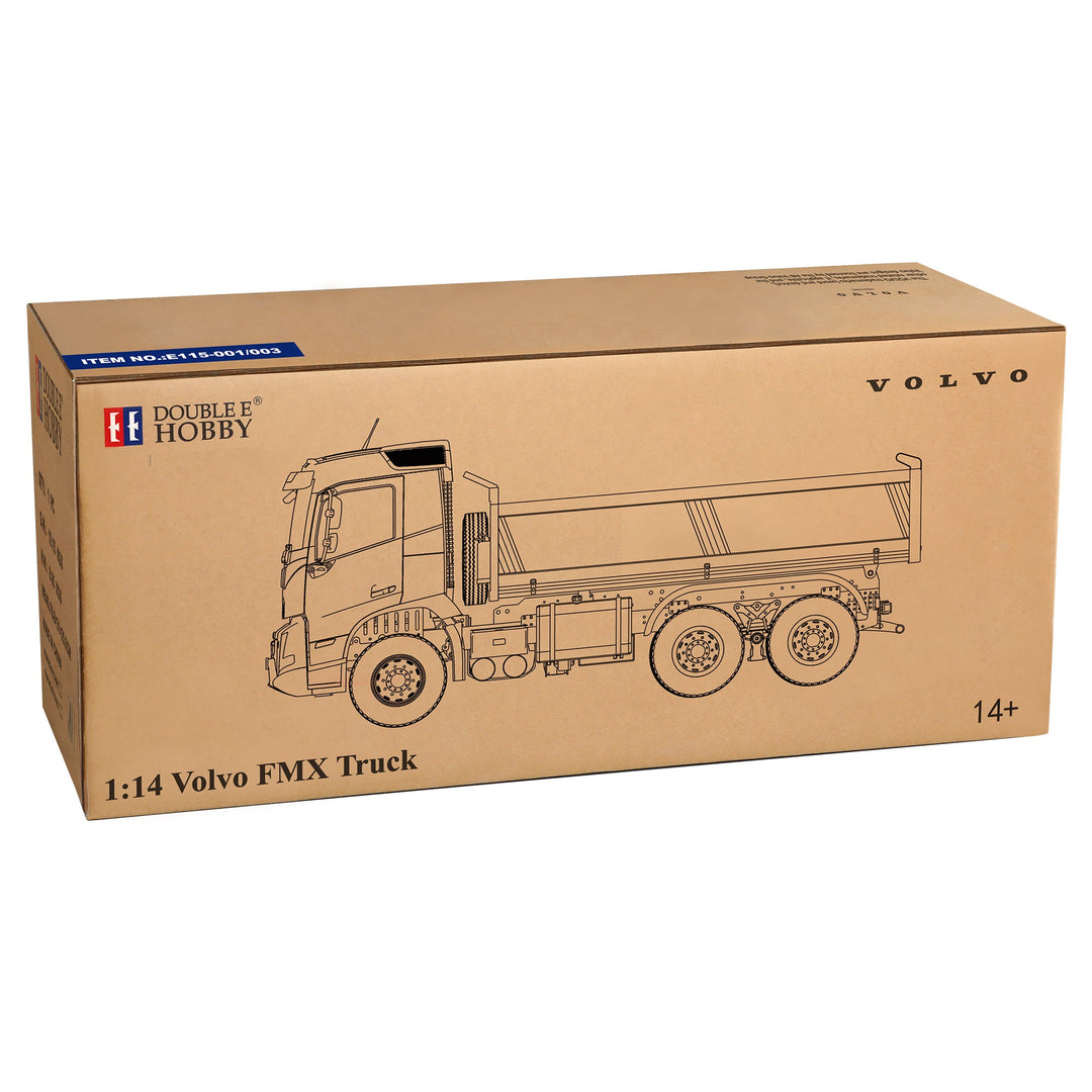 RC Model VOLVO FMX Dump Truck | E115-003 DoubleE Hobby Doublee_CaDA