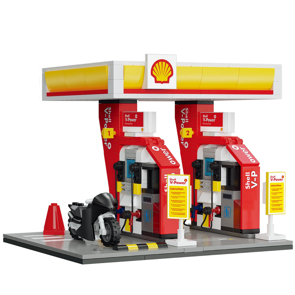 Brick CaDA Shell Retail Station C66028W Doublee_CaDA Doublee_CaDA
