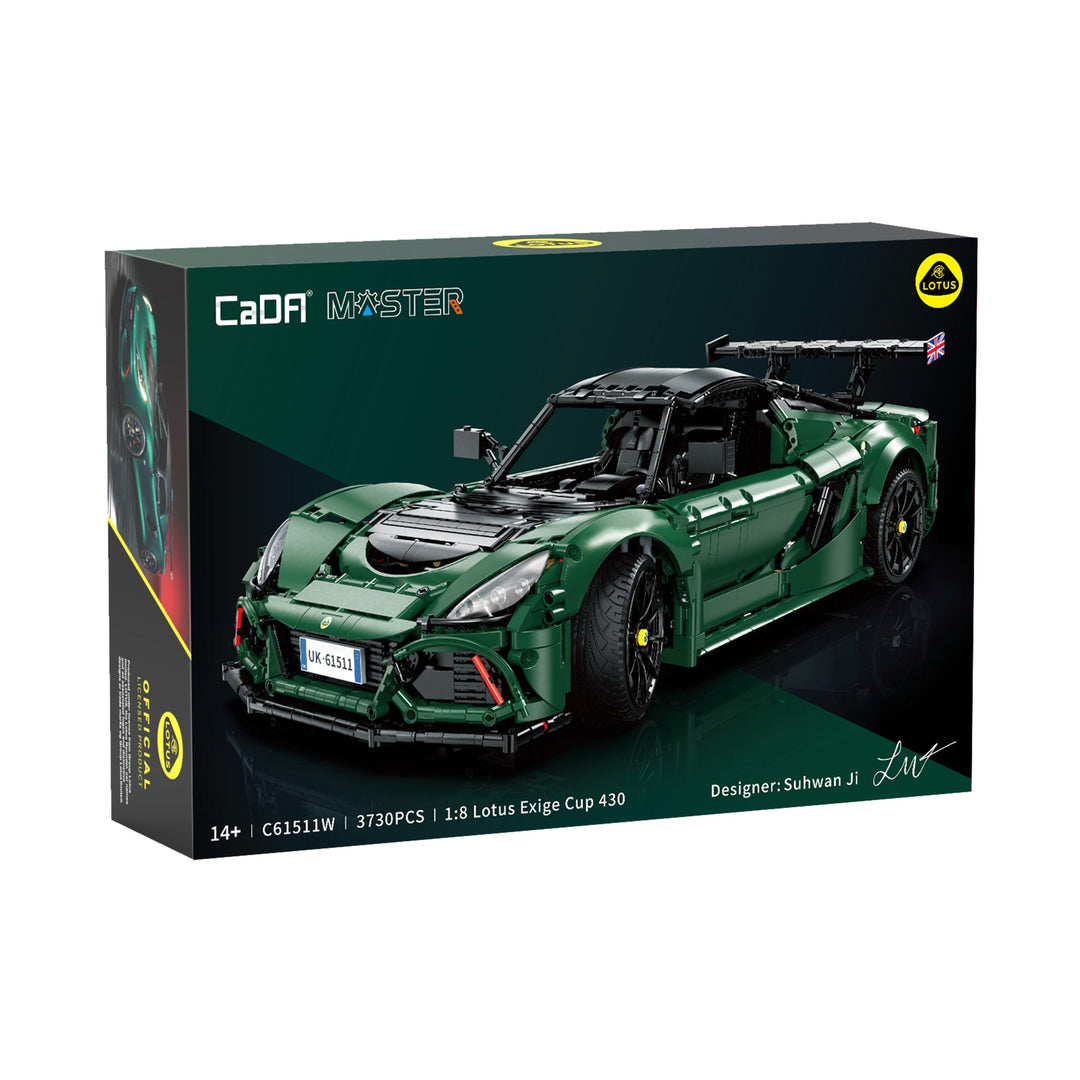 Brick CaDA 1:8 Lotus Cars Exige Cup 430 1:8 Technic C61511W CaDA Doublee_CaDA