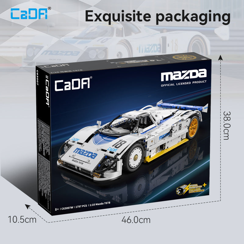 Brick CaDA 1:10 Mazda 787B C63007W Doublee_CaDA Doublee_CaDA
