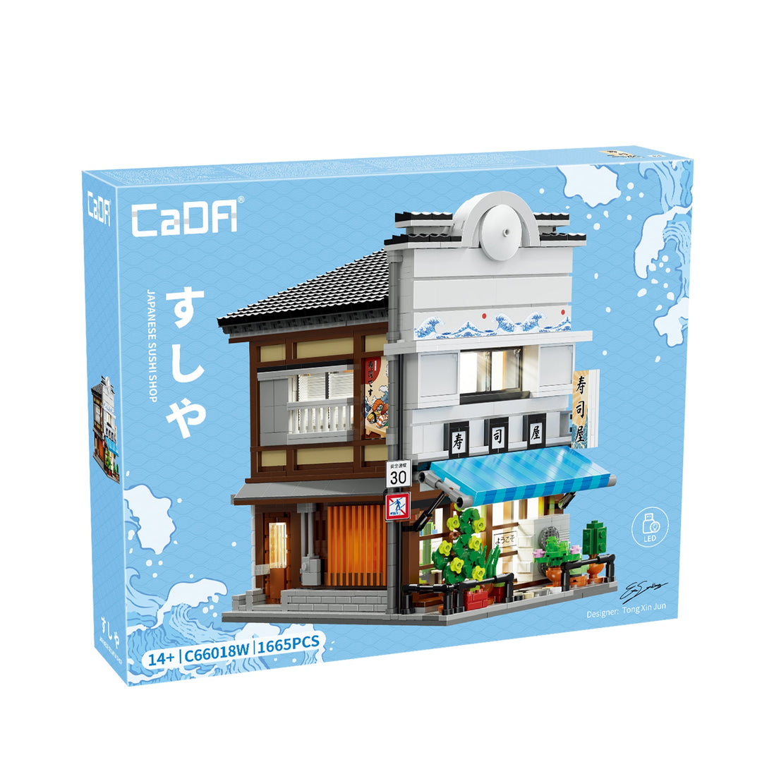 Brick CaDA Japanese Sushi Shop C66018W Doublee_CaDA Doublee_CaDA