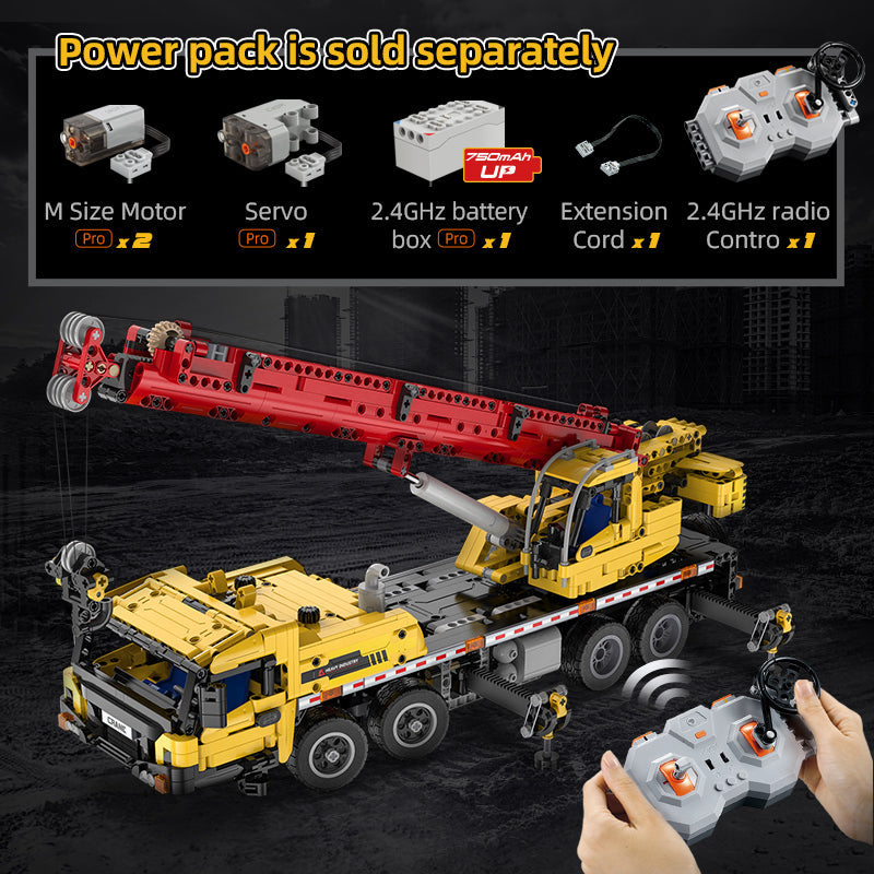 Brick Remote Control Crane Truck C61081W CaDA Doublee_CaDA