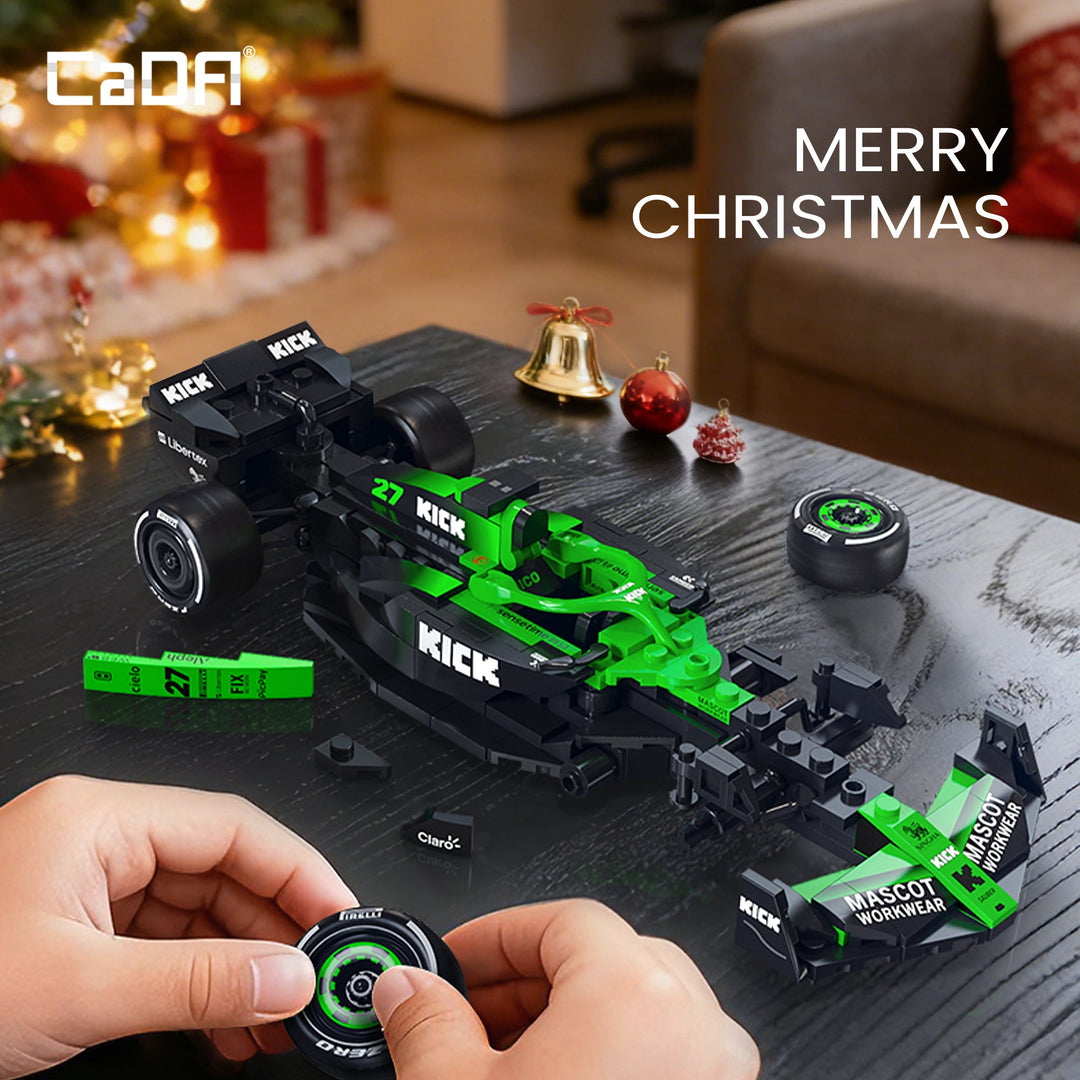 Brick NEW CaDA 1:24 Scale KICK SAUBER F1 Team C45-2025 Model Racing Car C55082W CaDA Doublee_CaDA