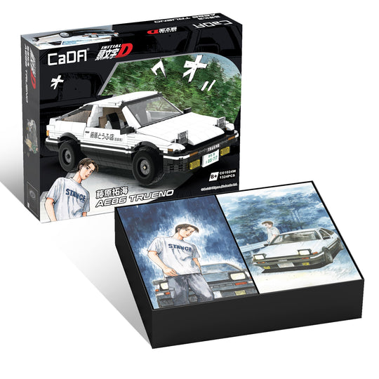 Brick CaDA Initial D 1:12 Toyota Trueno AE86 C61024W CaDA Doublee_CaDA