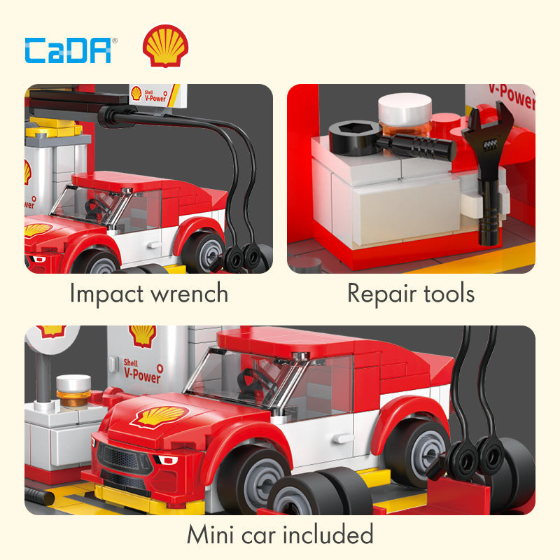 Brick CaDA Shell Staging Station C66035W Doublee_CaDA Doublee_CaDA