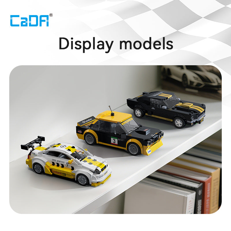Brick Cada 1:24 Sports Cars C55034W C55035W C55036W CaDA Doublee_CaDA