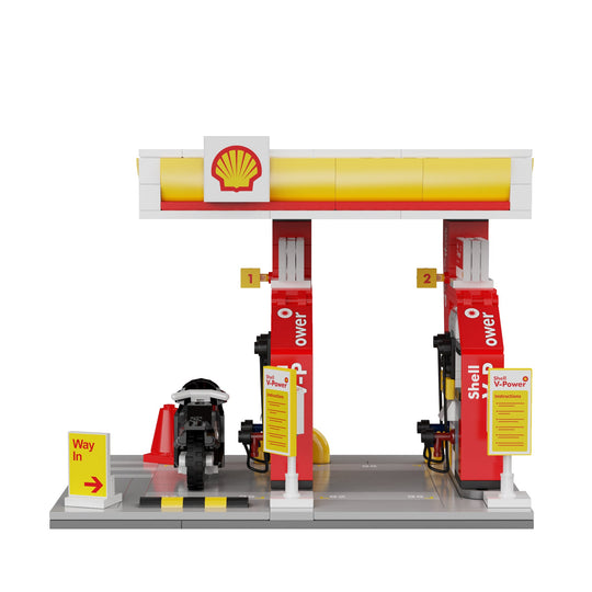 Brick CaDA Shell Retail Station C66028W Doublee_CaDA Doublee_CaDA
