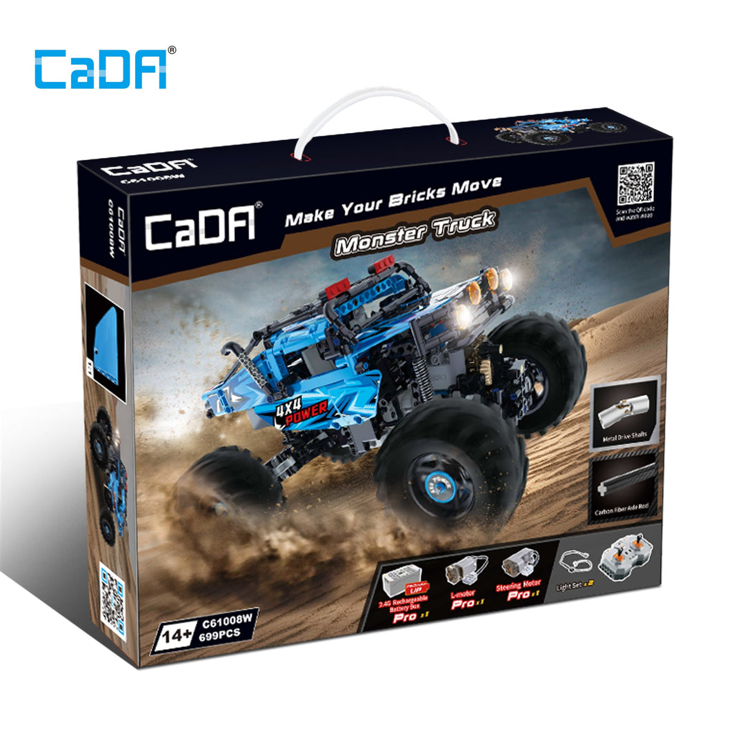 Brick CaDA Monster Truck C61008W CaDA Doublee_CaDA