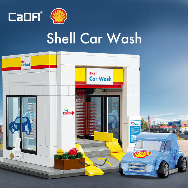 Brick CaDA Shell Car Wash C66030W Doublee_CaDA Doublee_CaDA