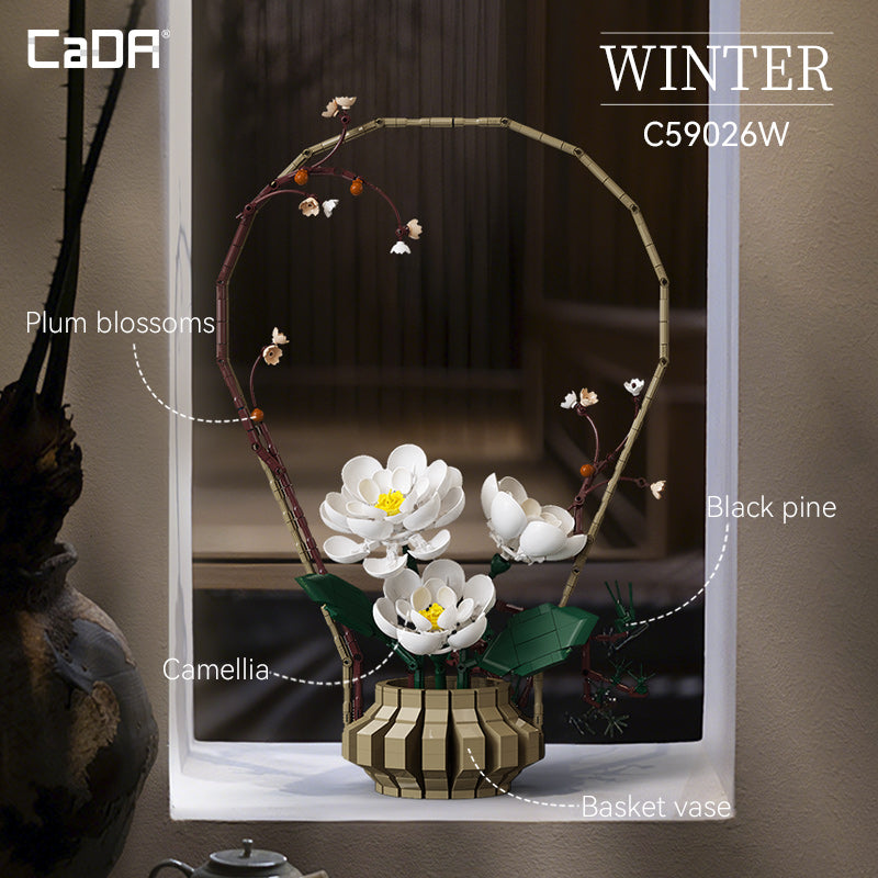 Brick CaDA ARTIZAN Winter C59026W Doublee_CaDA Doublee_CaDA
