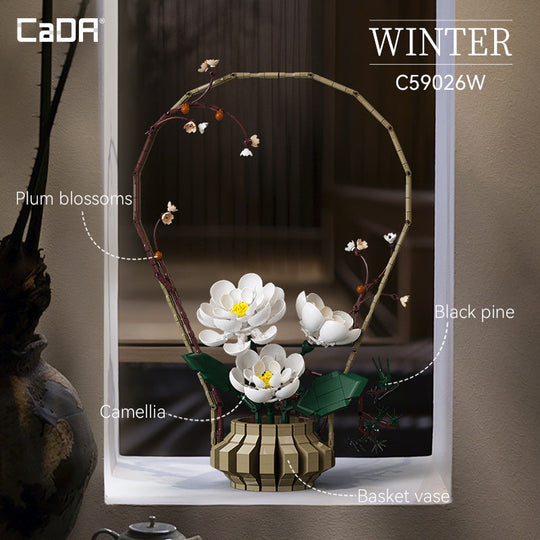 Brick CaDA ARTIZAN Winter C59026W Doublee_CaDA Doublee_CaDA