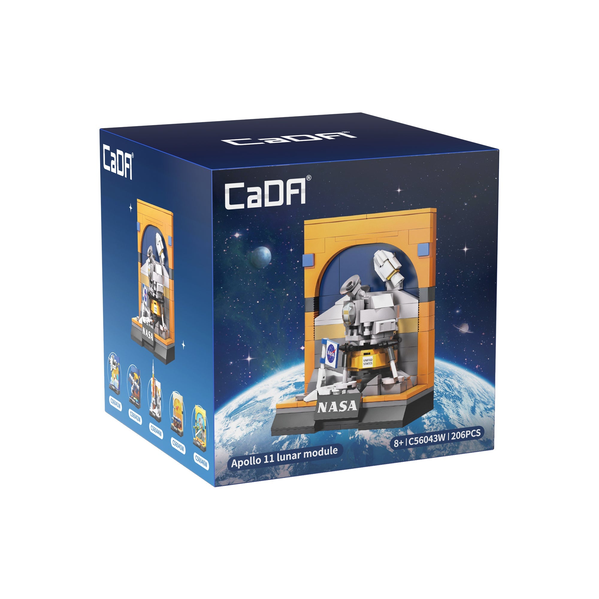 Cada Nasa Rover CaDA NASA Space set C56041W-C56046W – Doublee_CaDA