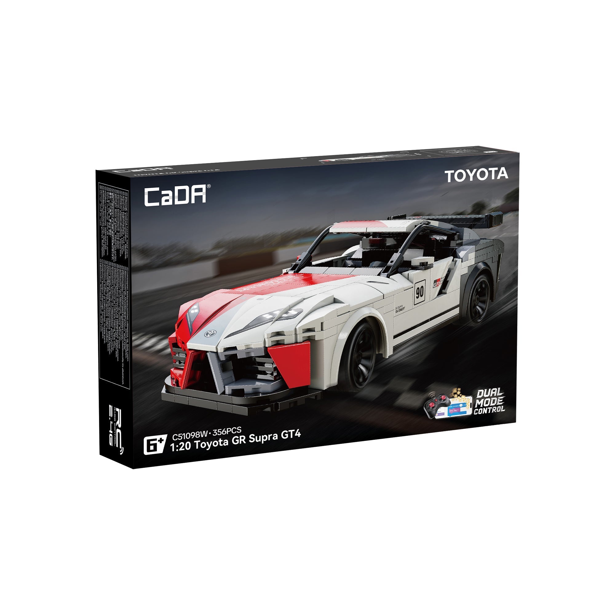CaDA 1:20 TOYOTA Racing Cars C51096W C51098W – Doublee_CaDA