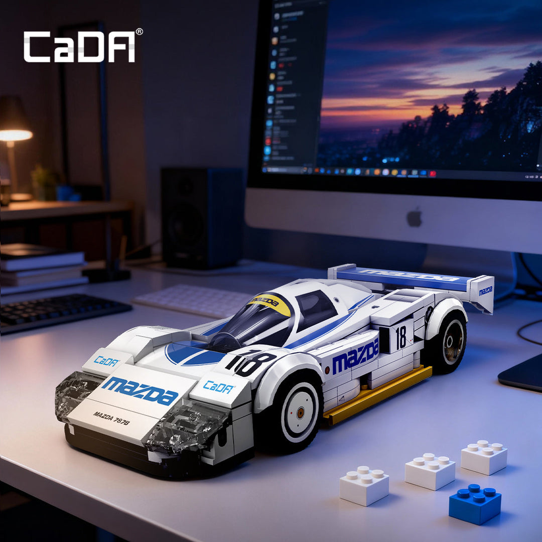 Brick CaDA 1:24 MAZDA 787B (#18) 1991  C55029W Doublee_CaDA Doublee_CaDA
