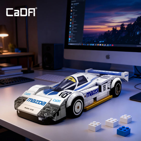 Brick CaDA 1:24 MAZDA 787B (#18) 1991  C55029W Doublee_CaDA Doublee_CaDA