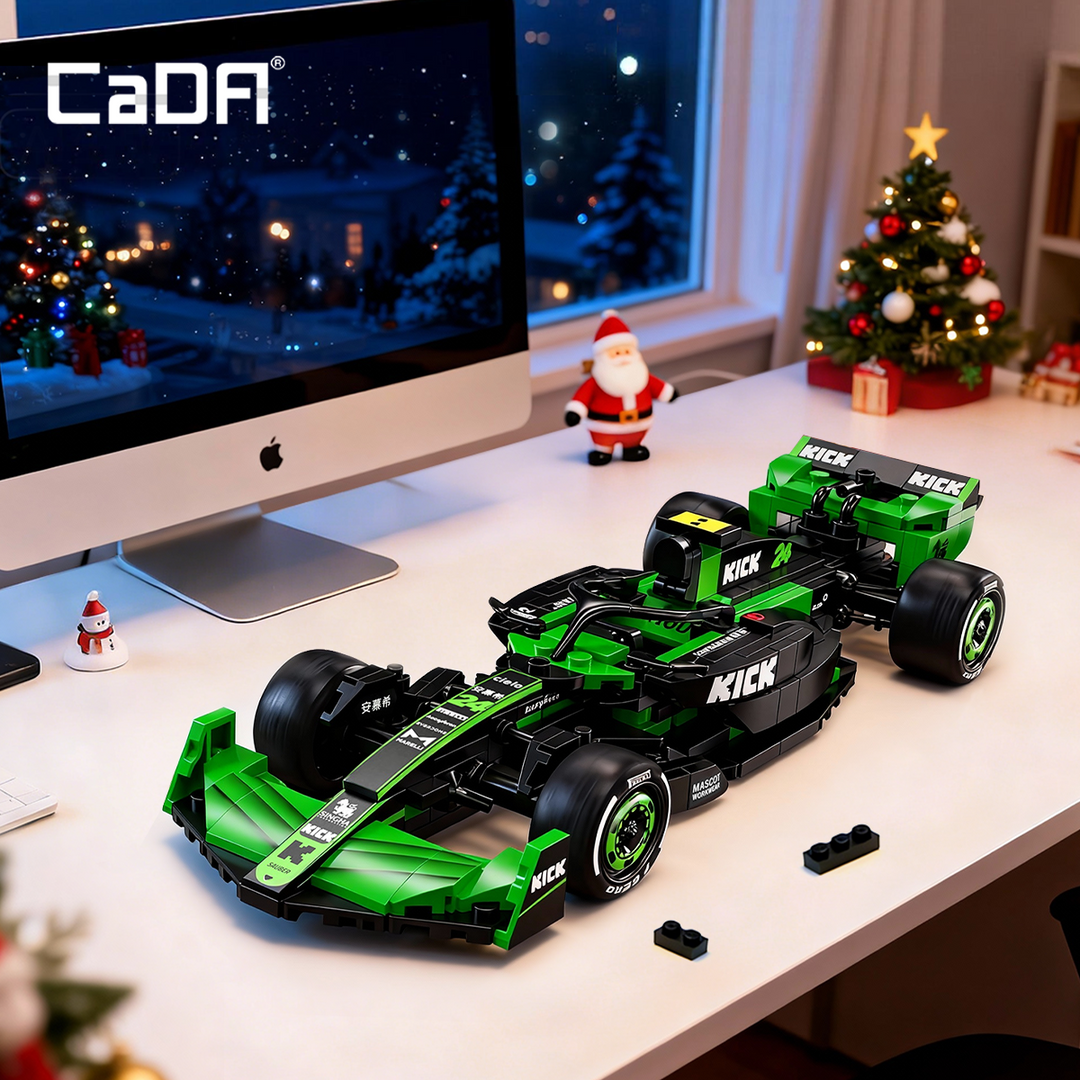 Brick CaDA 1:24 KICK Sauber F1 Team C44 C55032W Doublee_CaDA Doublee_CaDA