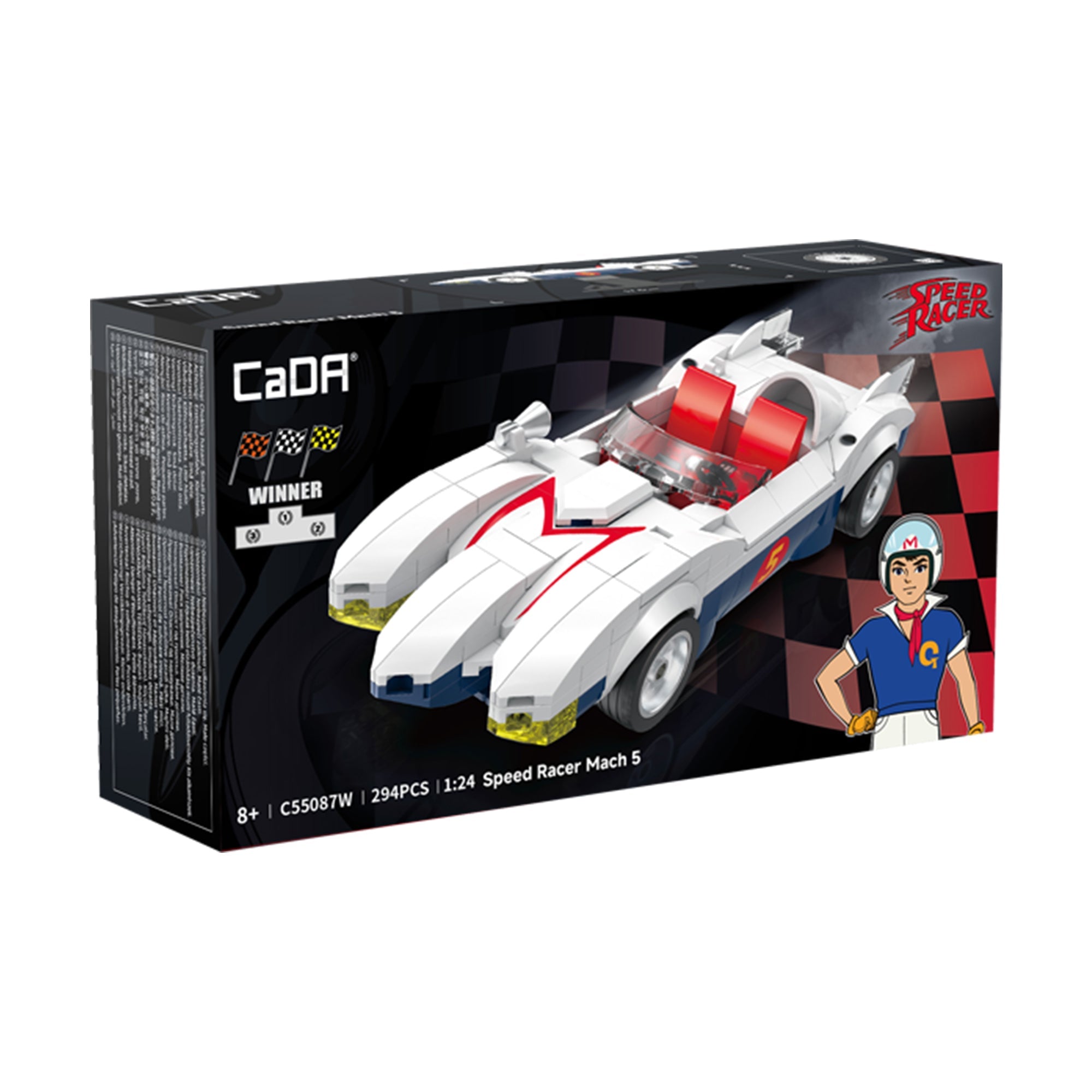 CaDA Bricks 1:24 Speed Racer C55087W C55088W – Doublee_CaDA