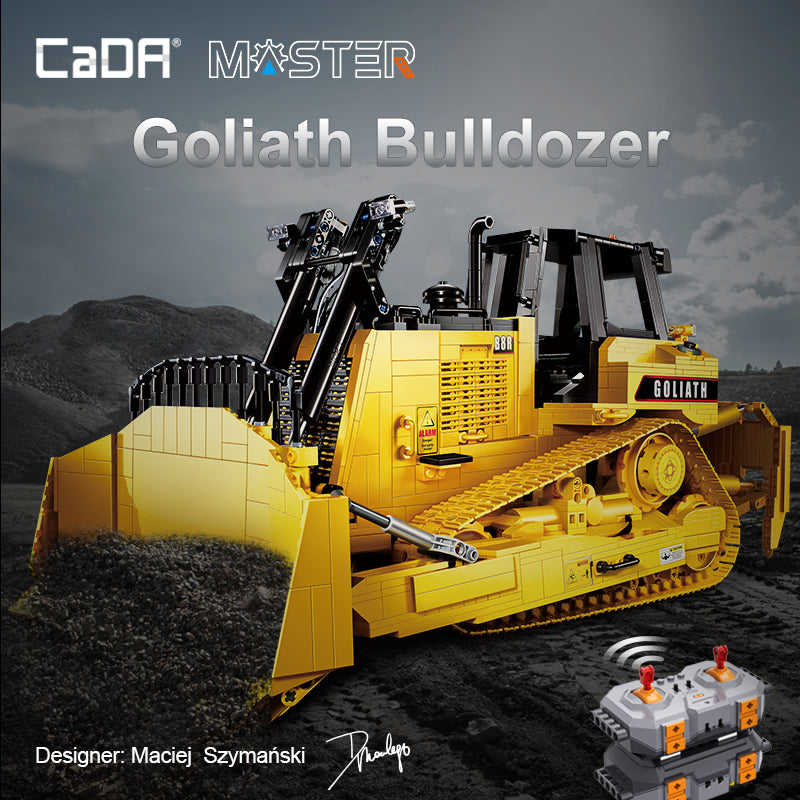 Brick CaDA Goliath Bulldozer C61056W CaDA Doublee_CaDA