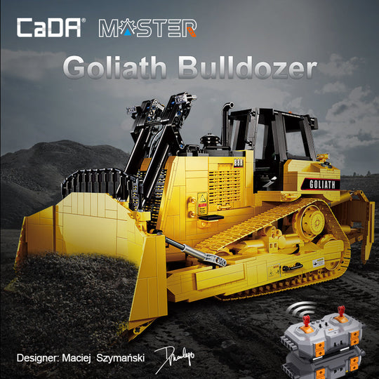 Brick CaDA Goliath Bulldozer C61056W CaDA Doublee_CaDA