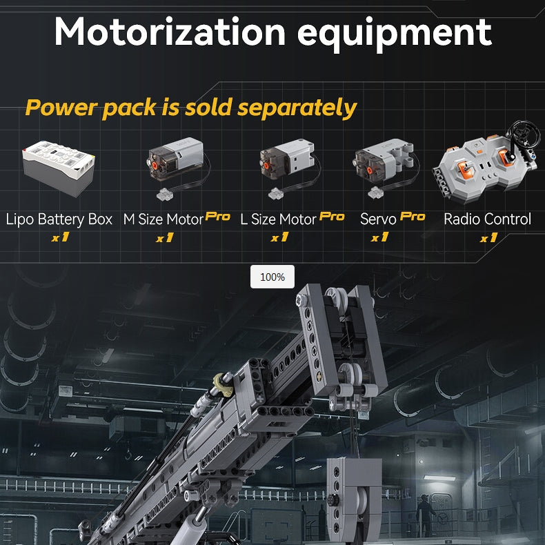 CaDA Military Crane Truck C61507W