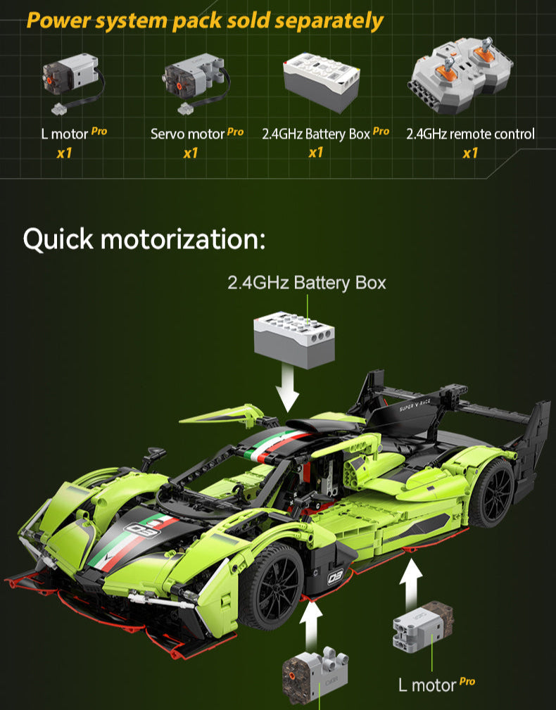 Brick parts C63009W-D power system pack Doublee_CaDA Doublee_CaDA