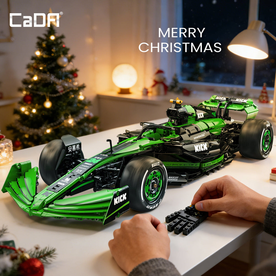 Brick Cada 1:8 KlCK Sauber F1  Team C44  2553PCS C64010W Doublee_CaDA Doublee_CaDA