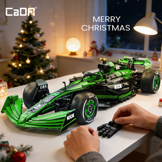 Brick Cada 1:8 KlCK Sauber F1  Team C44  2553PCS C64010W Doublee_CaDA Doublee_CaDA