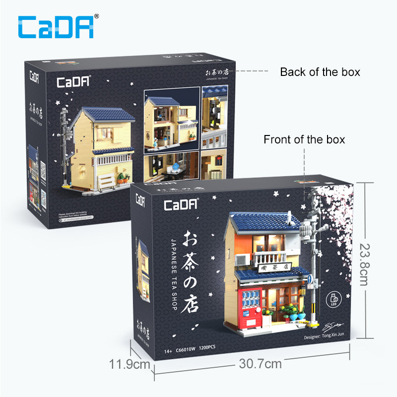 Brick CaDA Japanese Storefront Series Kissaten Shop C66010W CaDA Doublee_CaDA