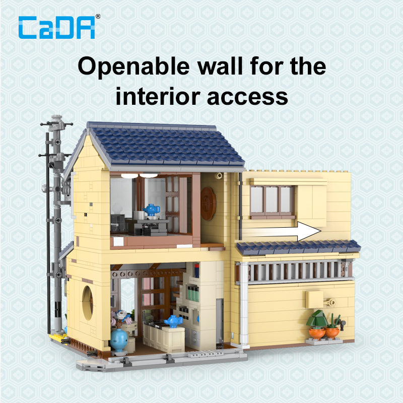 Brick CaDA Japanese Storefront Series Kissaten Shop C66010W CaDA Doublee_CaDA