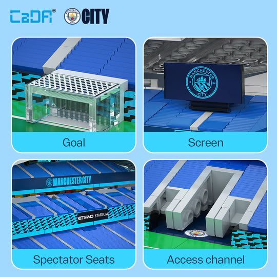 Brick CaDA Manchester City Stadium C66022W Doublee_CaDA Doublee_CaDA