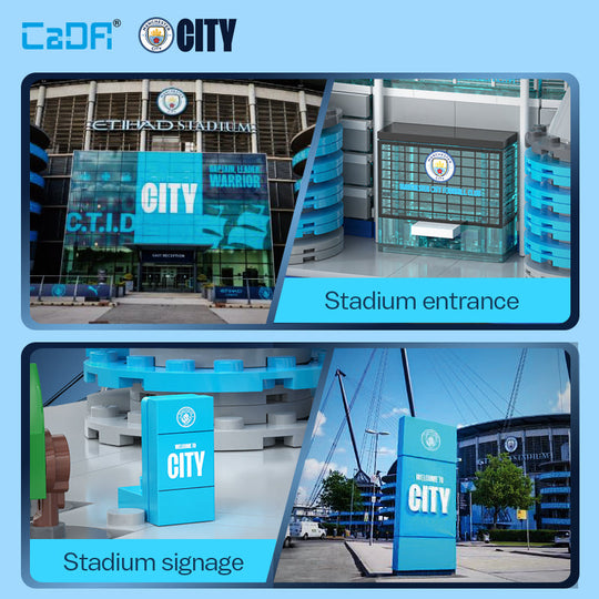 Brick CaDA Manchester City Stadium C66022W Doublee_CaDA Doublee_CaDA